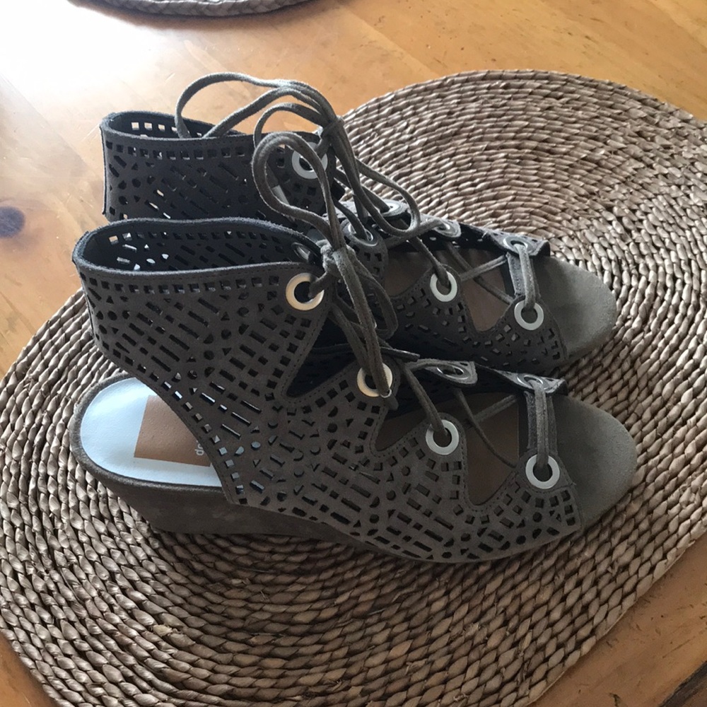 Lace up sandals